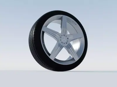 Mercedes-Benz AMG Wheel 3D model