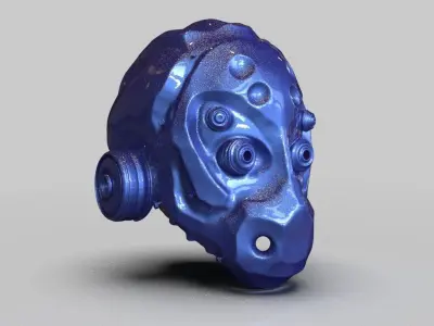 Tactical Sci Fi Helmet 3D print model