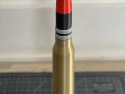 A10 Thunderbolt GAU-8 PGU14 API 30mm x 173mm  3D print model