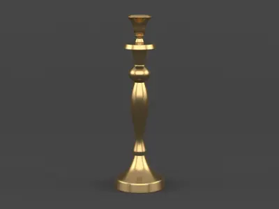 Candle Holder Free 3D model