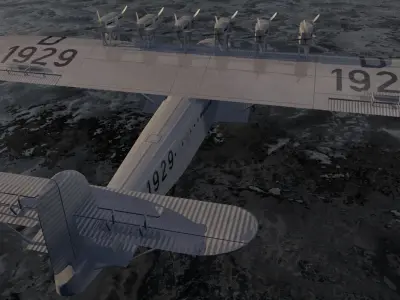 Dornier Do-X 3D model