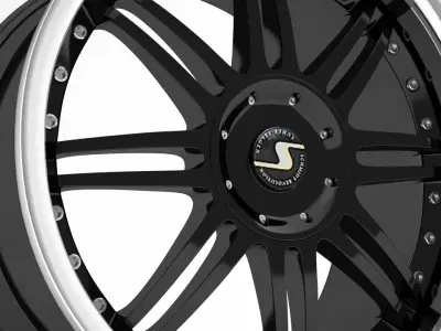  Schmidt wheel rims 2 3D model