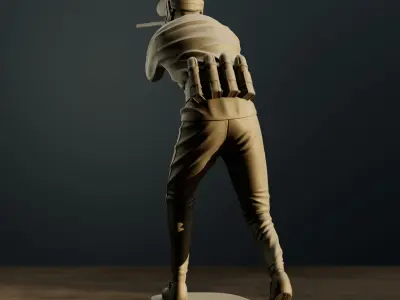 Paintball Player Jugador 3D print model