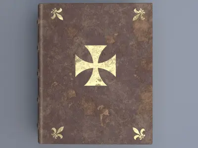 Templars' Book 3D model