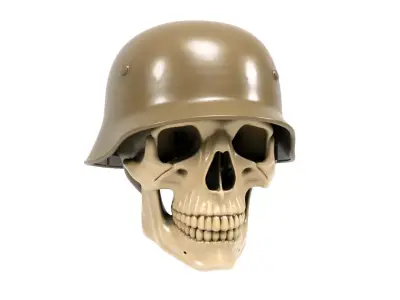 Terror Skull 4 3D print model