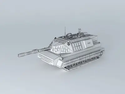 hard tank xagan Free 3D model