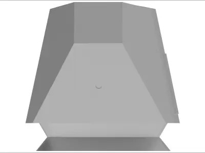 OTO Melara Low-poly 3D model