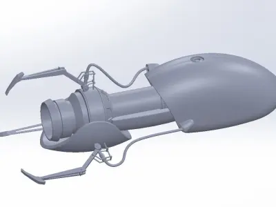 Portal Gun Basic Model 3D model