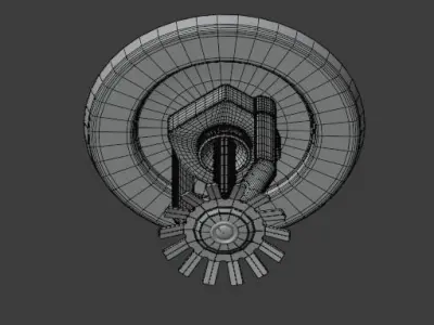 Fire Sprinkler Head 3D model