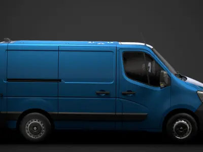 Renault Master L1H1 Van 2020 3D model