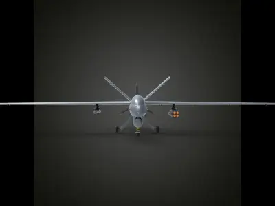 TAI anka UAV 3D model