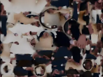 Cartoon Gorilla Sweater 3D Model Winter Character Low-poly 3D model