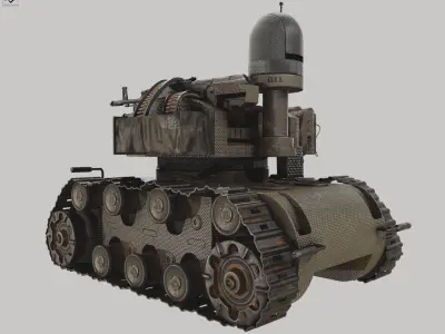 Military war Robots 3D model