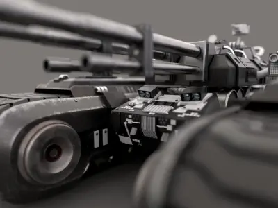 Battle Tank 3D model