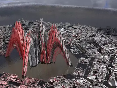 Robot Tower Base 3D model