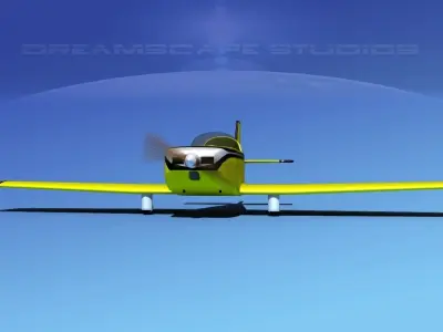 Ken Rand KR-2 V02 3D model