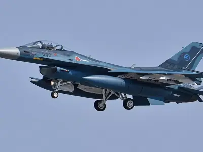 Mitsubishi F-2 3D model