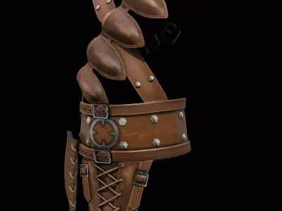 armor 3D model
