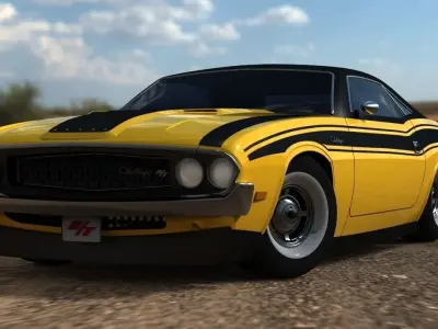 Dodge Challenger 1970 Free 3D model