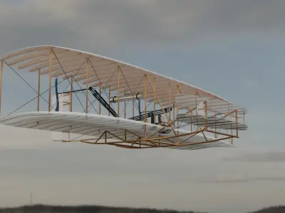 Flayer 3 Military for your game and animation Low-poly 3D model