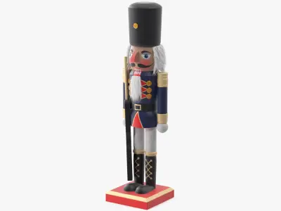 Christmas Nutcracker 3 3D model