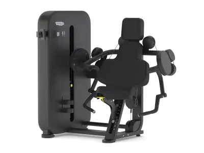 Technogym Selectorized Artis Arm Curl 3D model