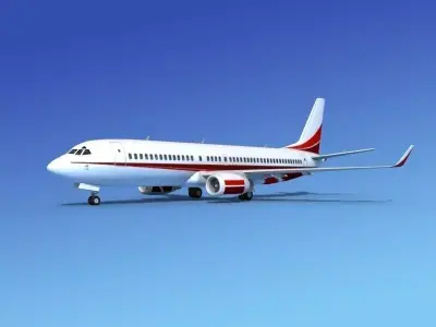 Boeing 737-800 Corporate 7 3D model