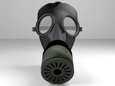 Gasmask Type 2 3D model