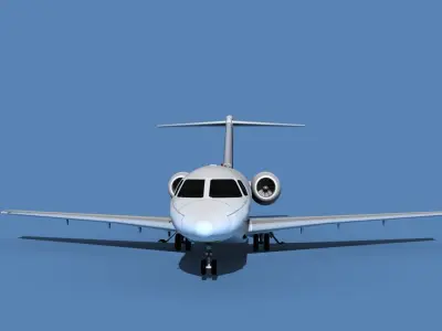 Hawker Siddley 4000 V06 3D model
