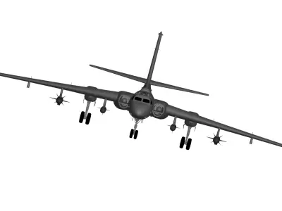 Xian H-6 3D model