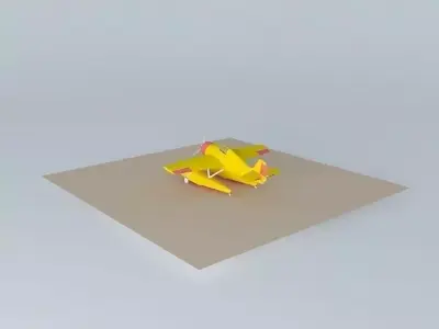 Grumman airplane Free 3D model