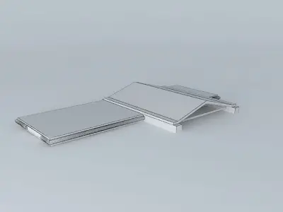 A Roof type 2 Statoil Fuel Retail Riga Latvia Free 3D model