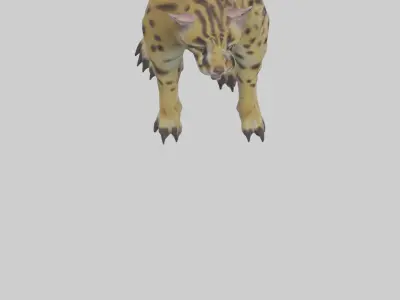Ocelot Paws Model 3D model