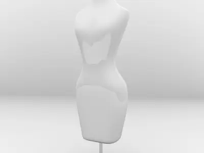 Female Mannequin 3D model