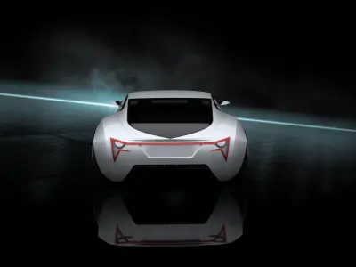 CeGo Raiju Electric Concept Car- a TVR concept 3D model