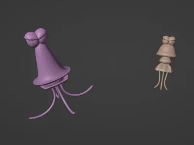 DKC Squidges Free 3D print model
