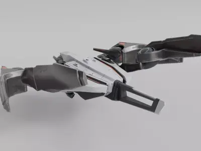  Scifi spaceship T -12 3D model