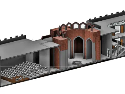 Shopping Center 3D model