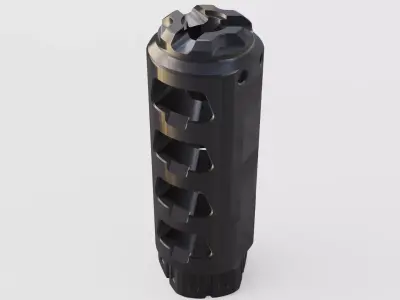 muzzle brake sdpd 3D model