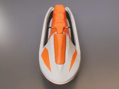 Ultra-realistic 3D Jet Ski - Perfect for Games and Animations 3D model