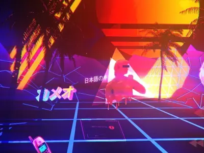 retro mountains Free low-poly 3D model