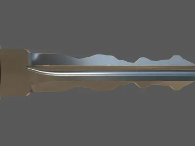 Generic Car Key Free low-poly 3D model