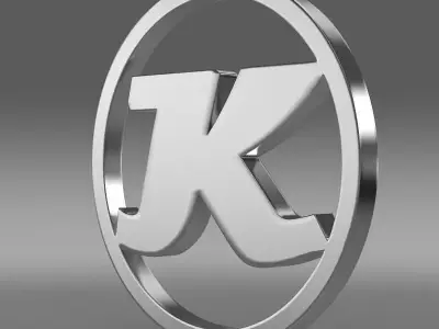 Sauber logo 3D model