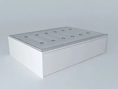 krister bed 2 Free 3D model