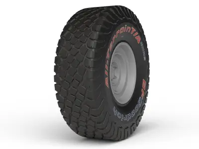 BF Goodrich BFG BAJA 3D model