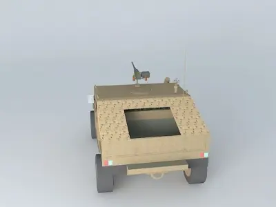 Bronevyk for desantyrovanyya BARS 087 Free 3D model