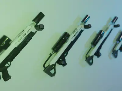 The Boring Company - Not a Flamethrower PBR 2K Textures Low-poly 3D model