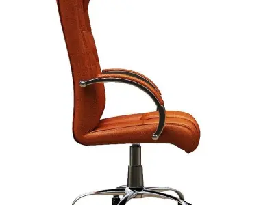 Office chair Low-poly 3D model