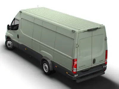 Iveco Daily Van L4H2 2024 3D model