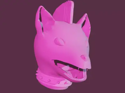 FOX HEAD Free 3D model